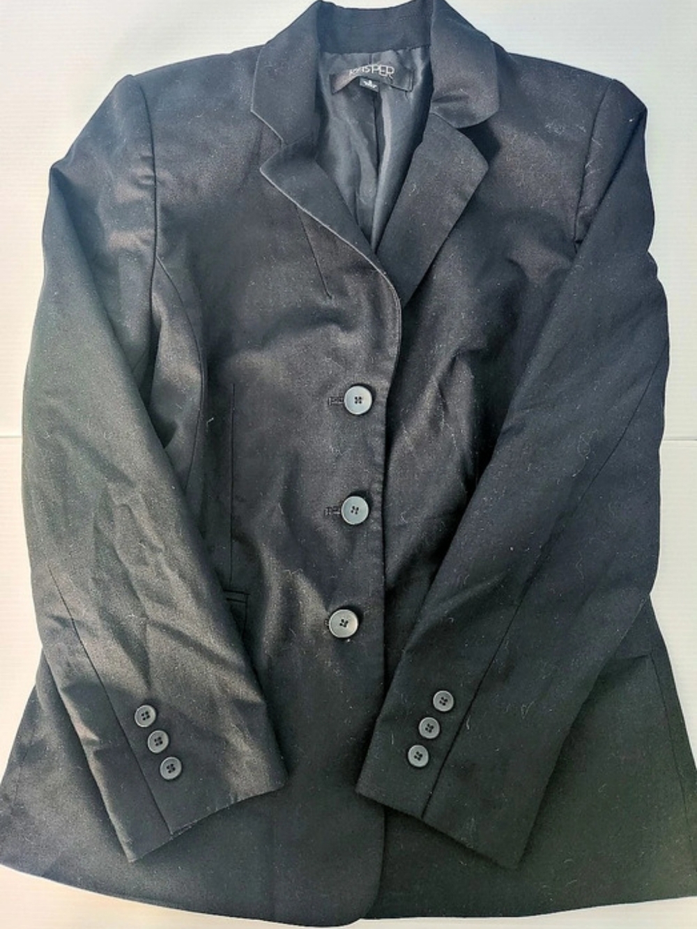 Kasper Black Blazer & Pants Suit Set Size 6